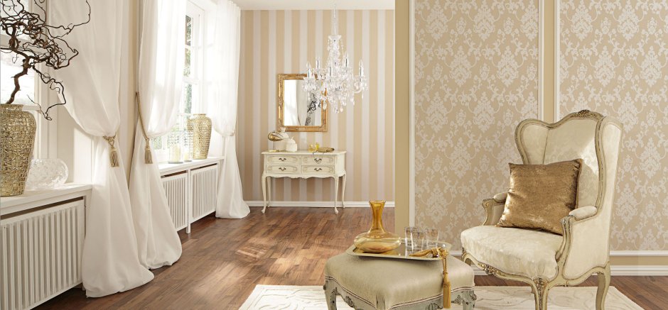 Обои компаньоны в интерьере