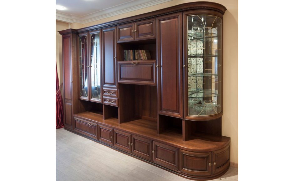 Модульная стенка Янна орех Пегас