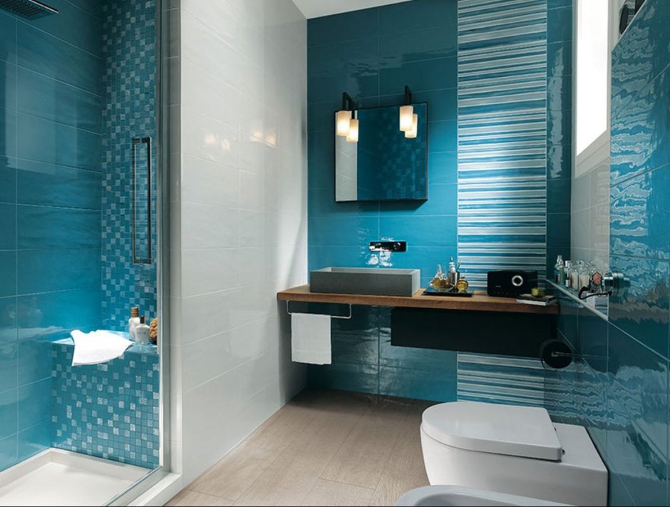 Стена в ванной