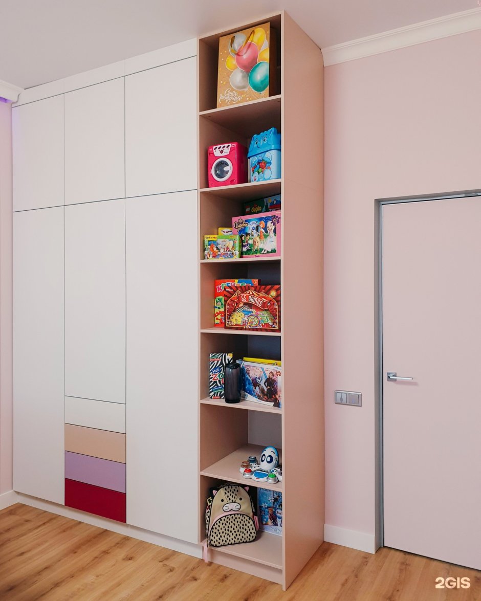 Встроенные шкафы в детской