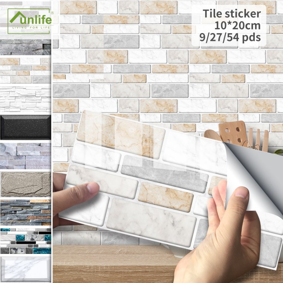 Самоклеющаяся панель Kleber kle-tile02