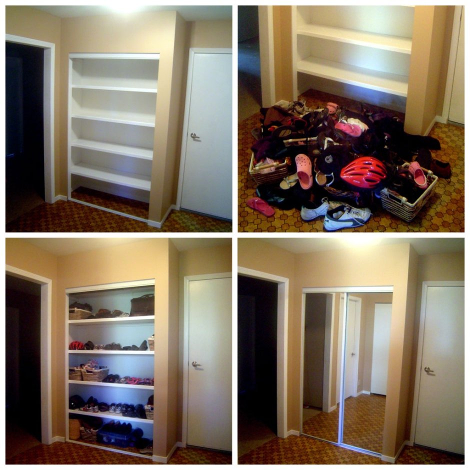 Самодельный шкаф в прихожую