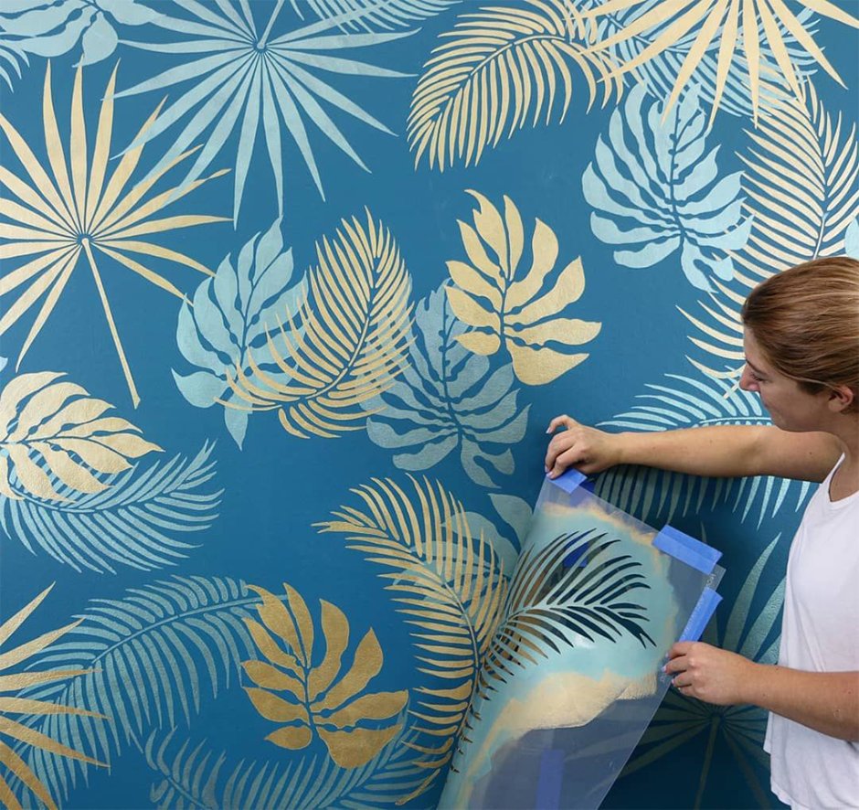 Трафаретная роспись