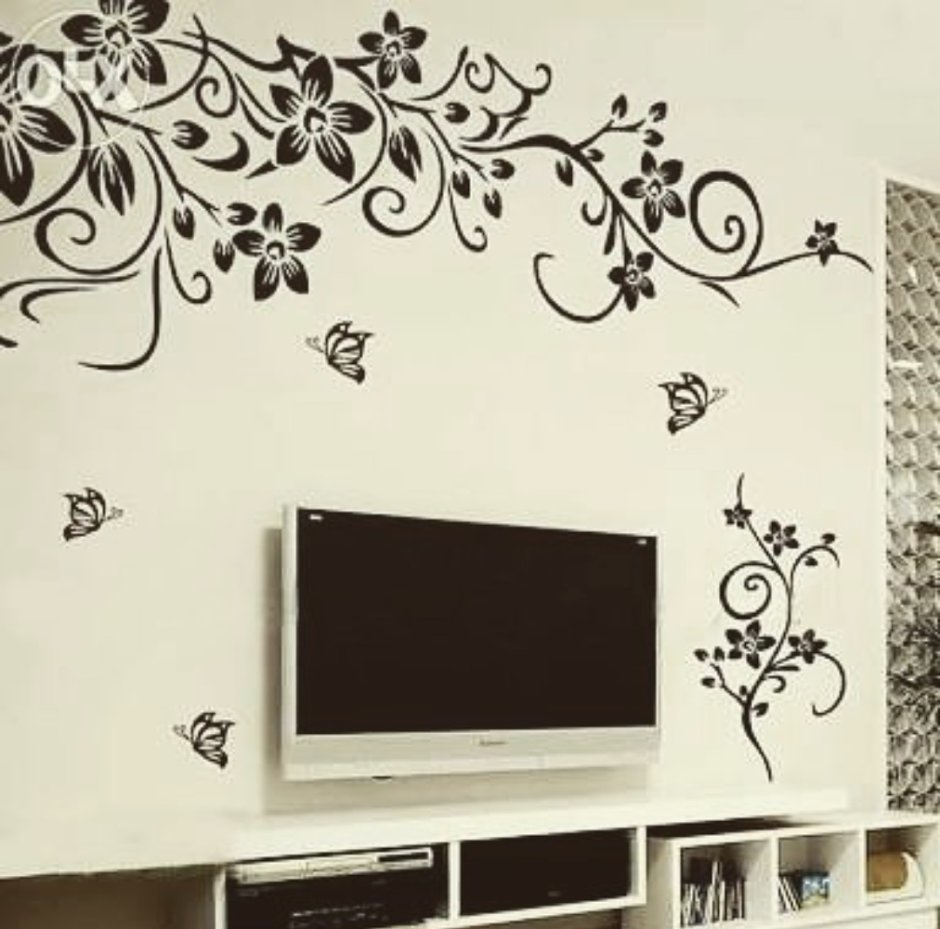 Орнамент горизонтальный на стену