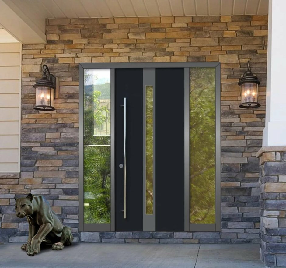 Входная дверь 1500x2100