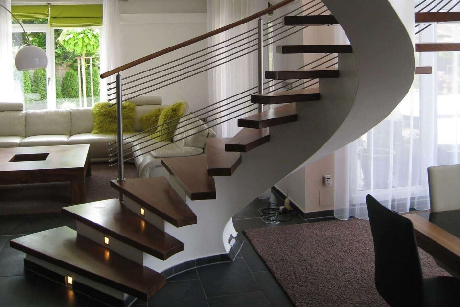 Лестница в интерьере
