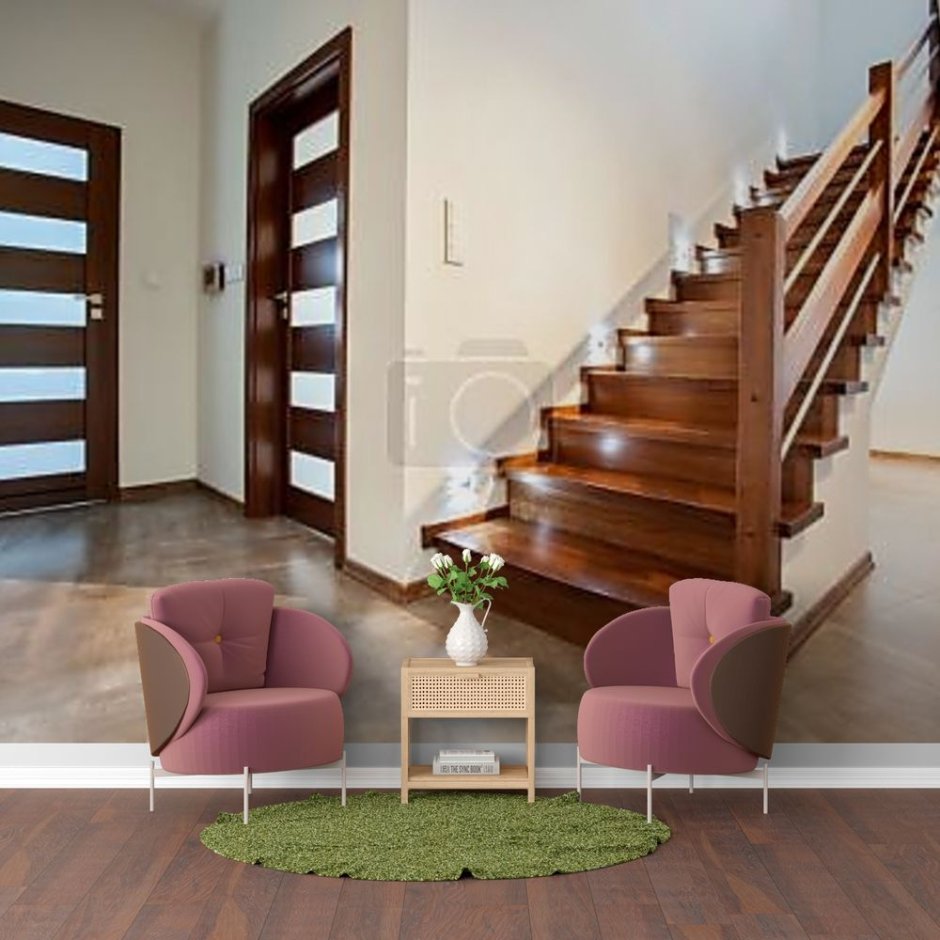 Деревянная лестница