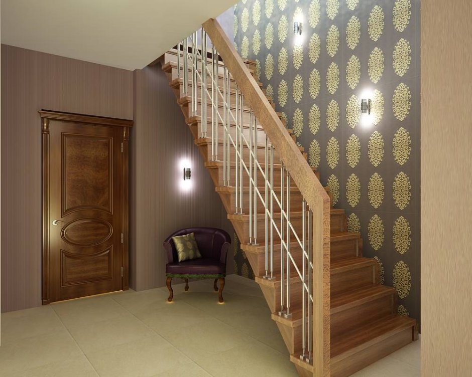 Коридор на мансарде