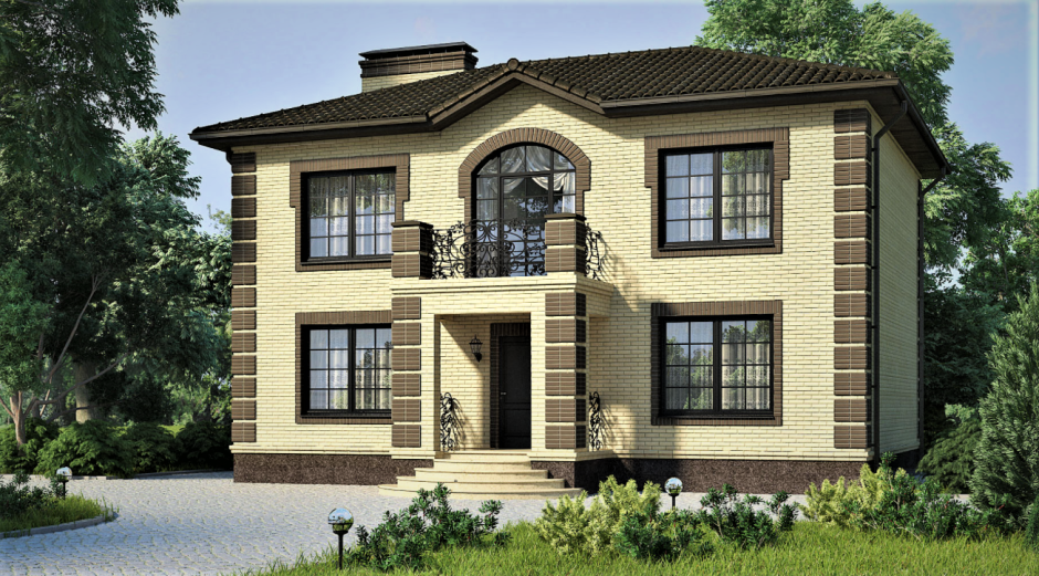 Двухэтажный дом