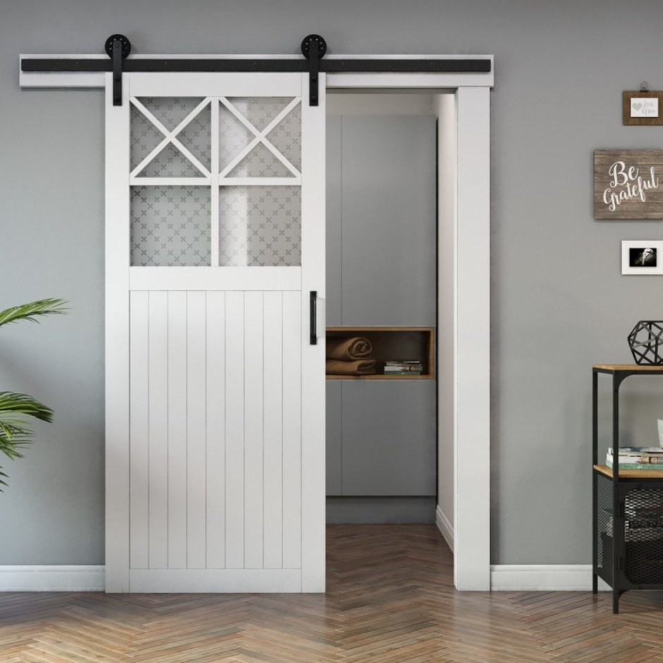 Раздвижные потайные двери