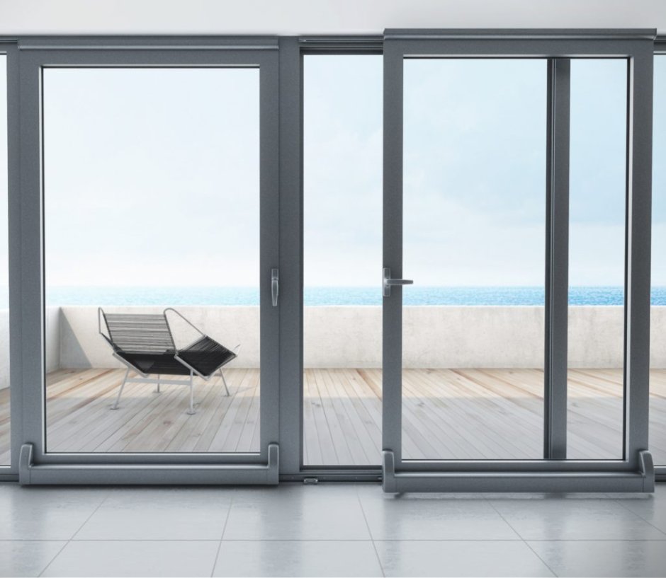 Алюминиевые перегородки профиль Дорс