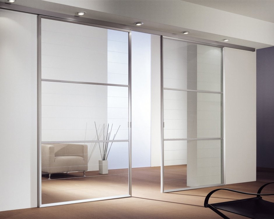 Раздвижные стеклянные двери