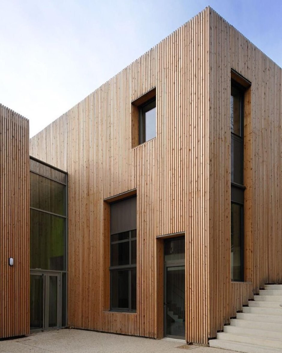 Architecture Design facade Timber cladding