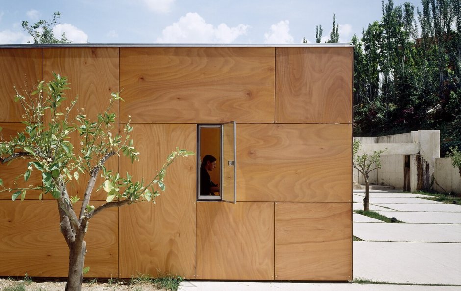 Деревянные фасадные панели Parklex