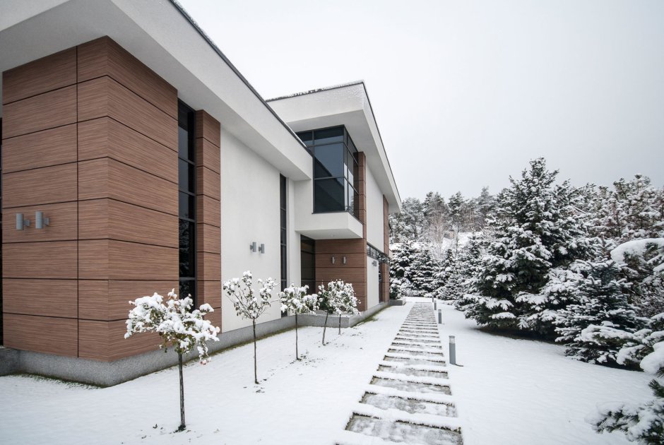 Планкен из лиственницы фасадный