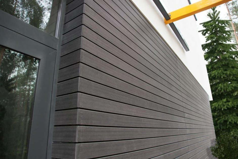 Планкен фасадный из ДПК