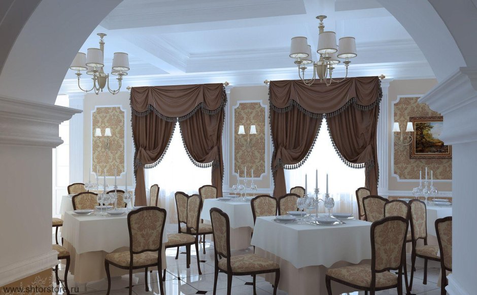 Французский ресторан интерьер Прованс