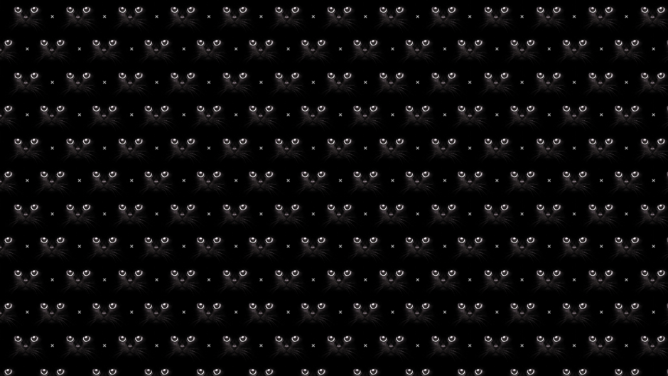 Милый чёрный фон