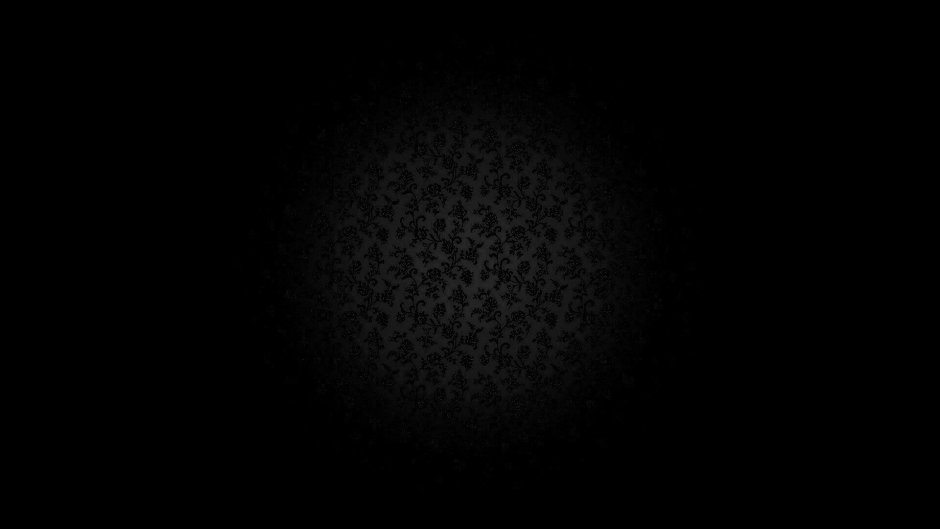 Глубокий черный фон