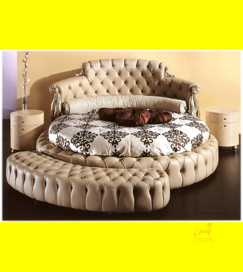 Круглая кровать Kent letto