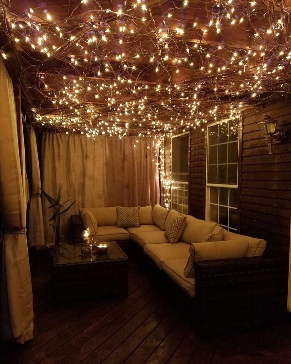 Гирлянда на потолок