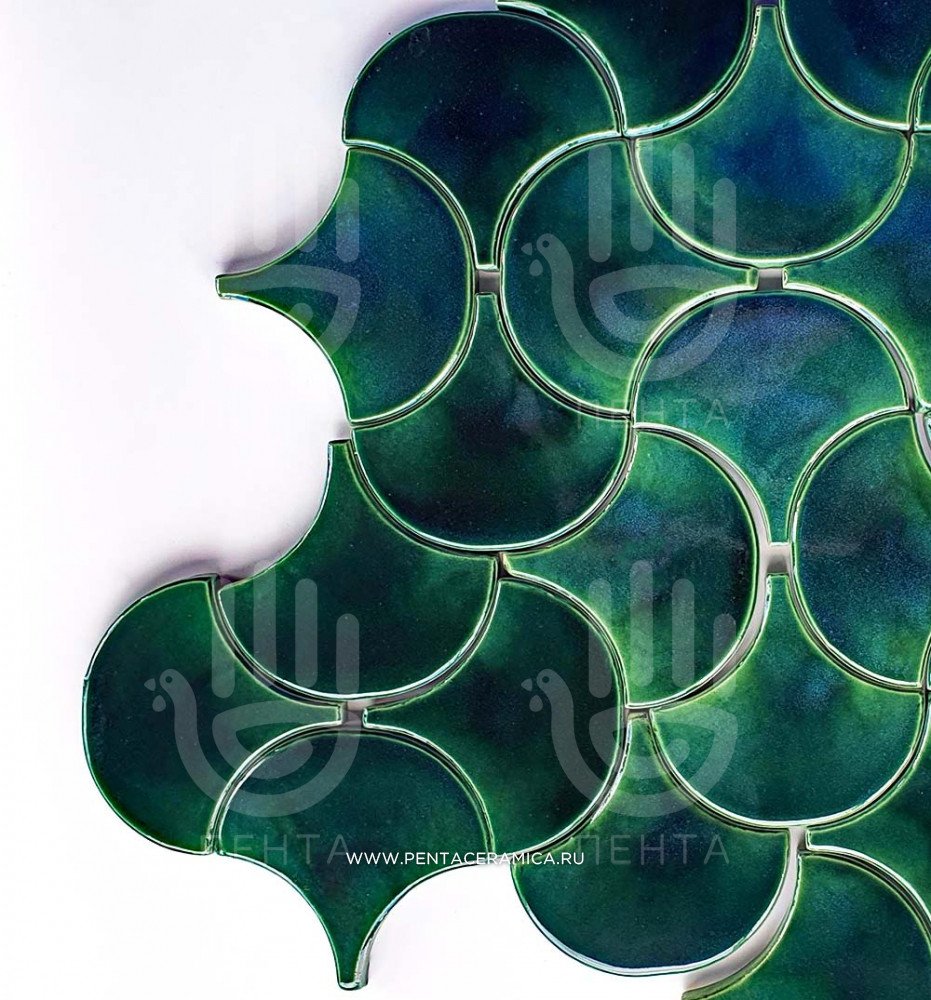 Плитка рыбья чешуя (Fish Scale)