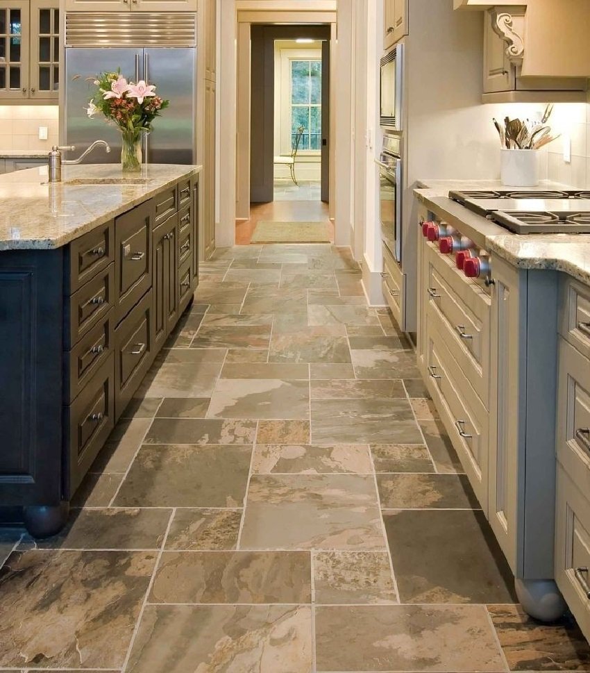 Пол на кухне