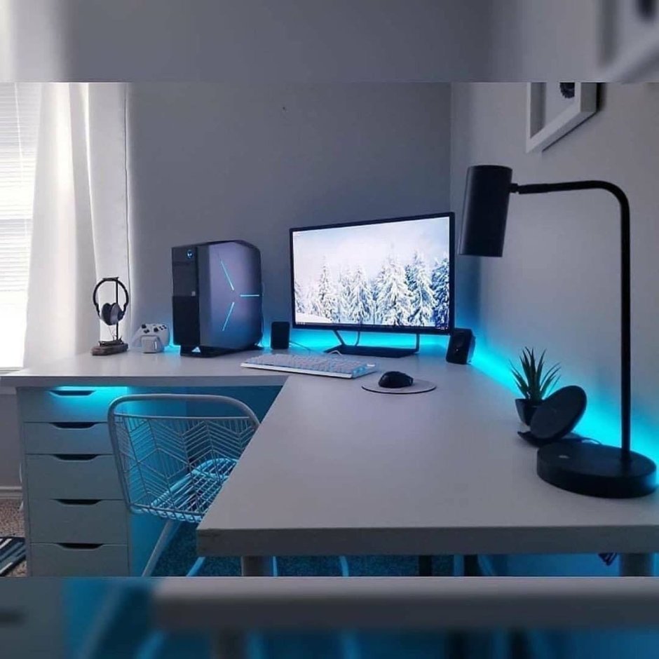 Игровая комната геймера Минимализм