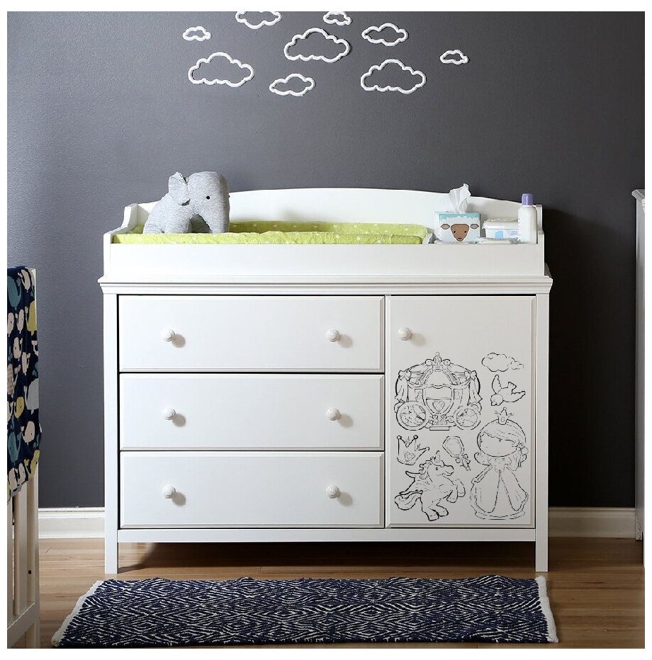 Пеленальный комод abstraktglass Винтаж