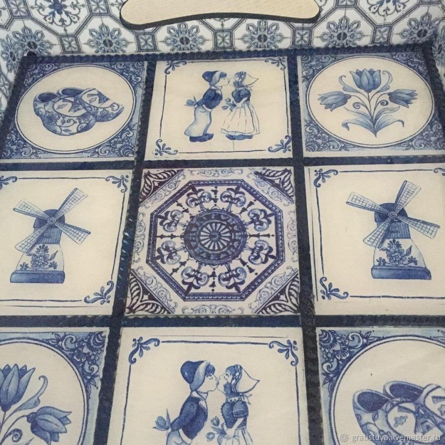 Голландская плитка 15х15