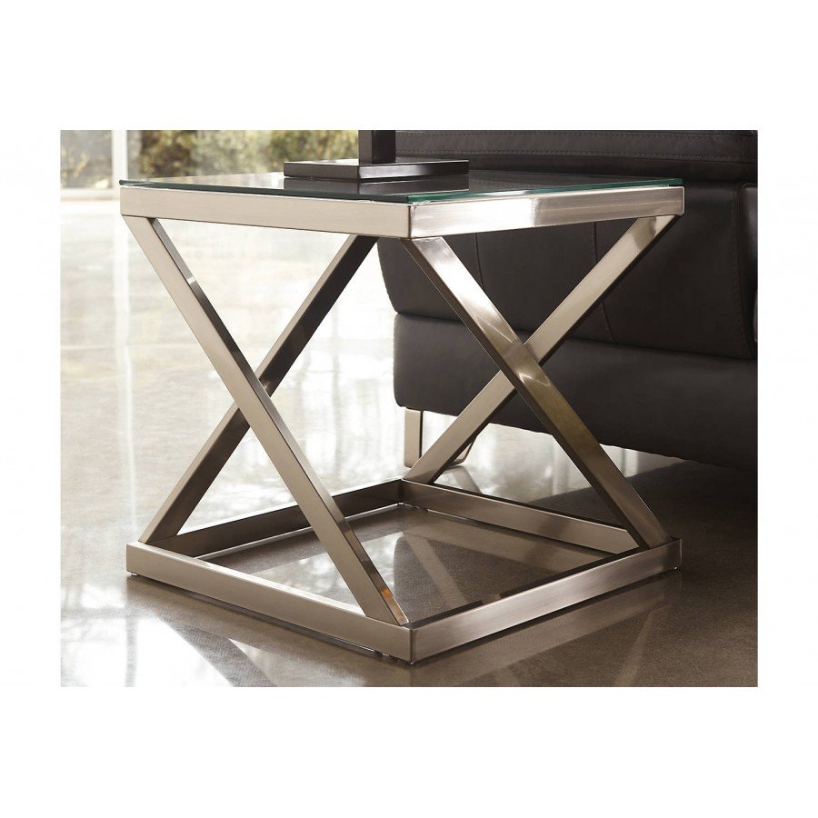 Журнальный столик хром