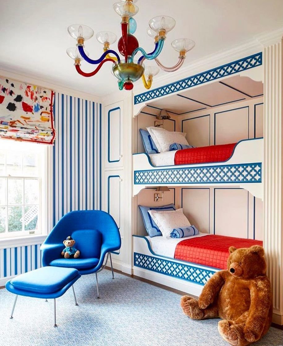 Спальня для мальчиков близнецов