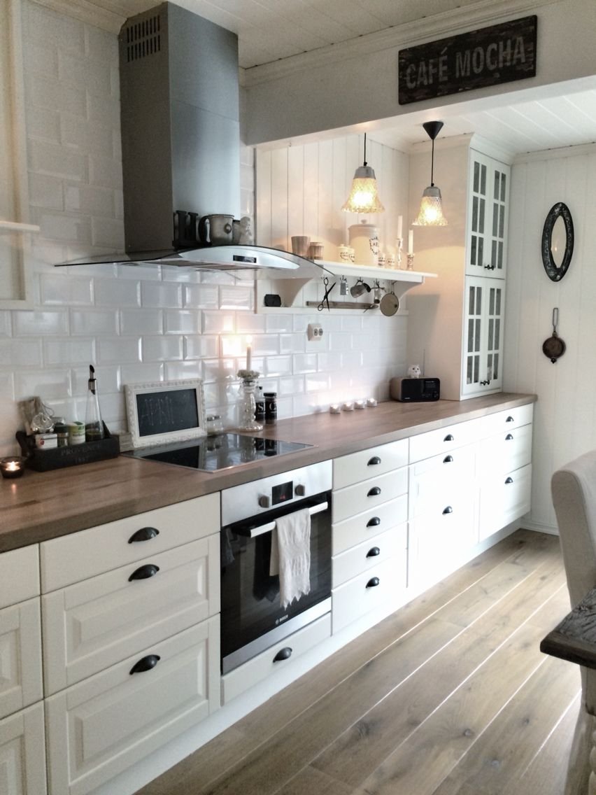 Ikea кухня белая матовая