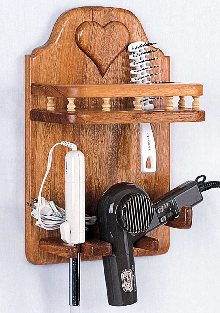 Держатель для фена и расчесок