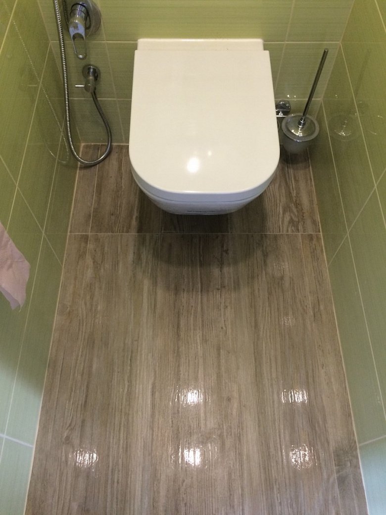 Плитка для пола в туалет