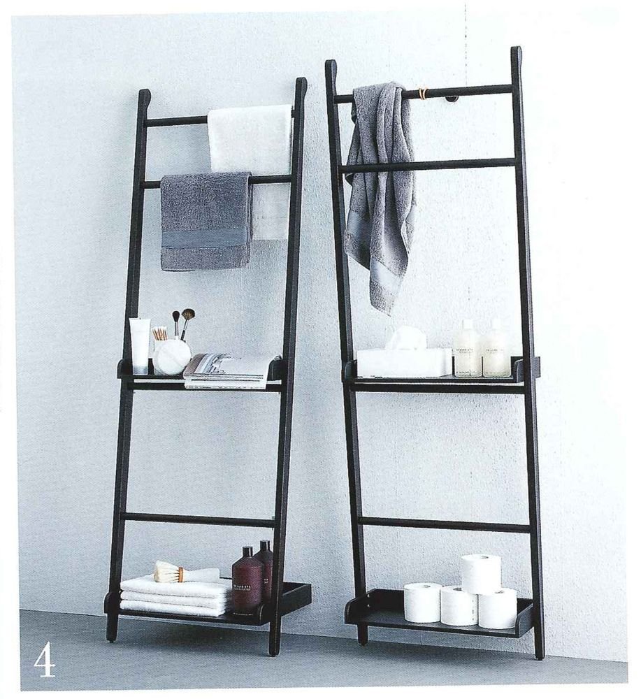 Деревянная лестница для полотенец