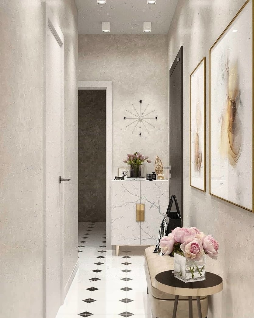 Плитка в прихожей в хрущевке