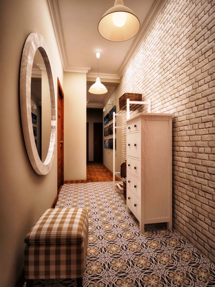 Современная отделка прихожей