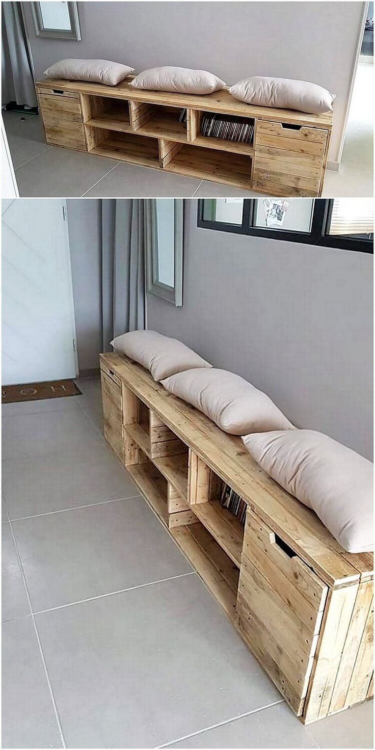 Мебель в прихожую из поддонов