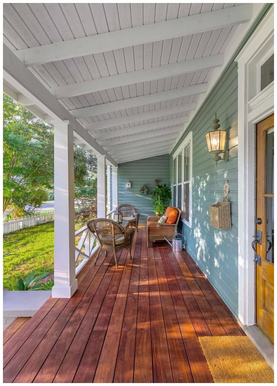 Отделка веранды