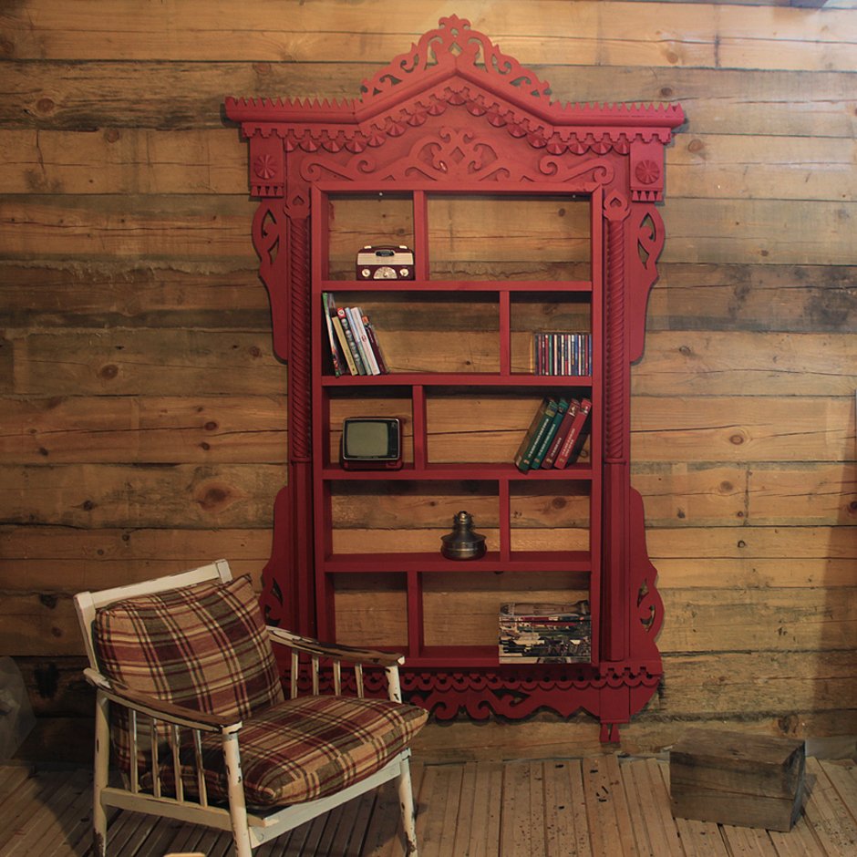 Полка в русском стиле