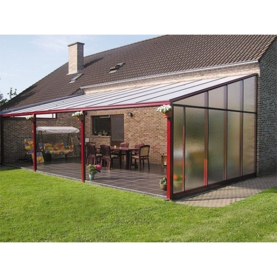 Веранда из поликарбоната