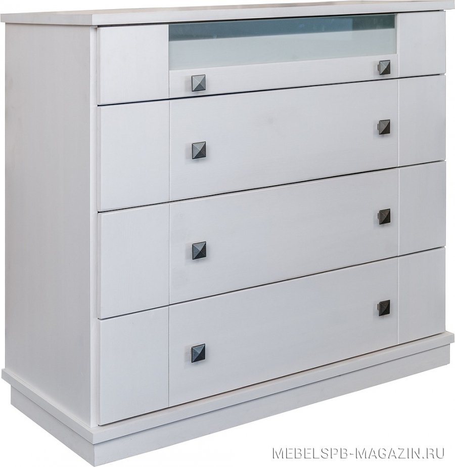 Комод kom4s Кентаки белый