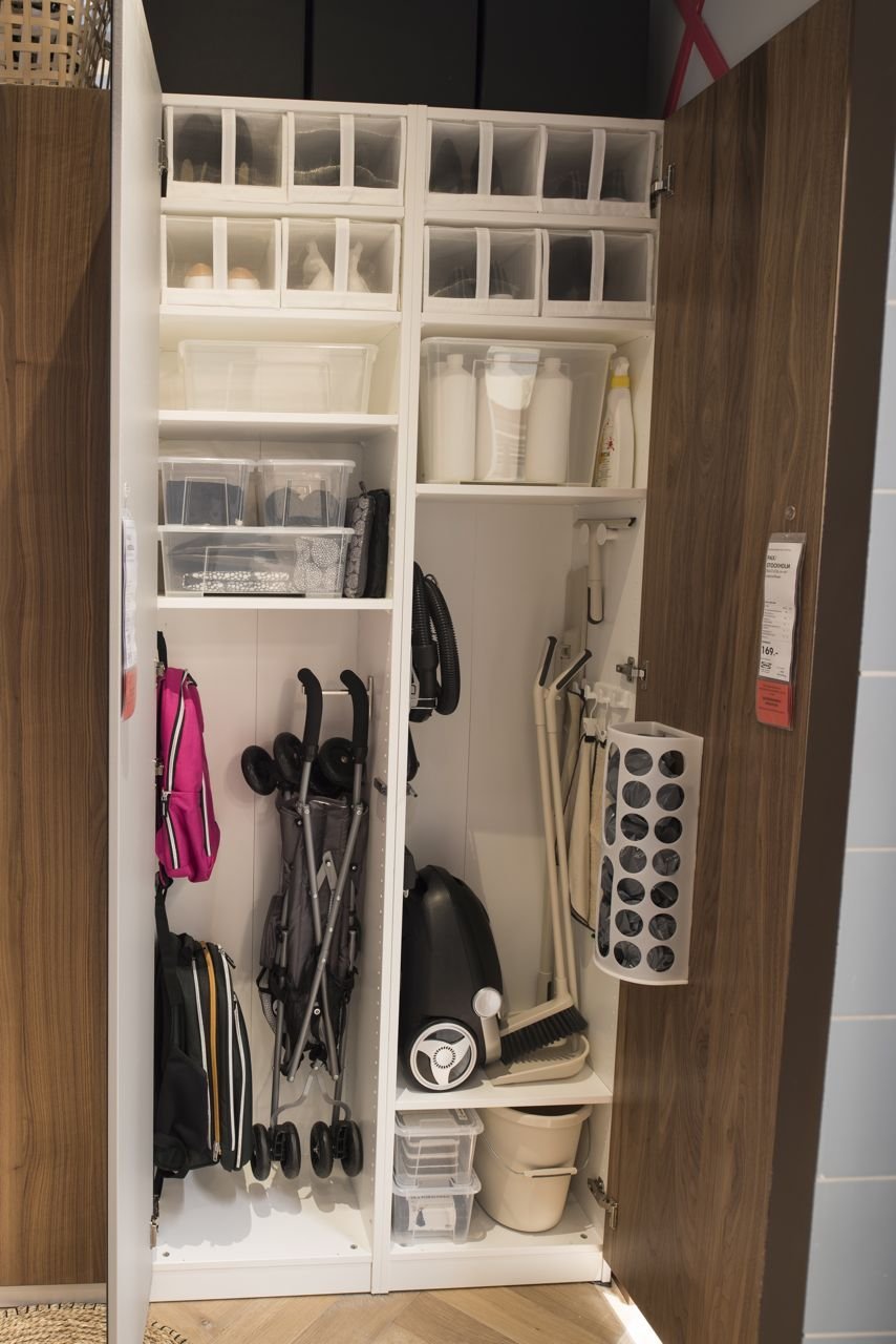 Хозяйственный шкаф икеа ПАКС