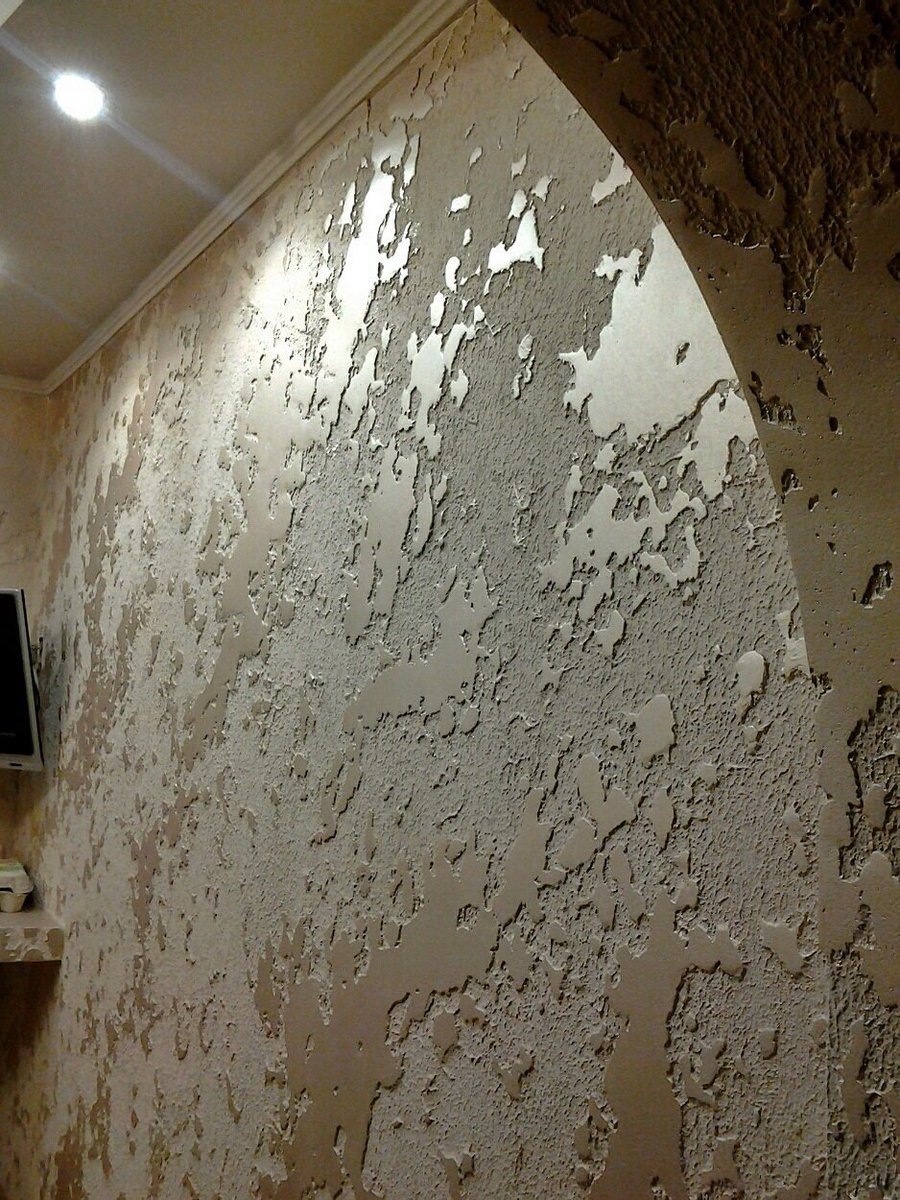 Венецианская штукатурка коридор мрамор