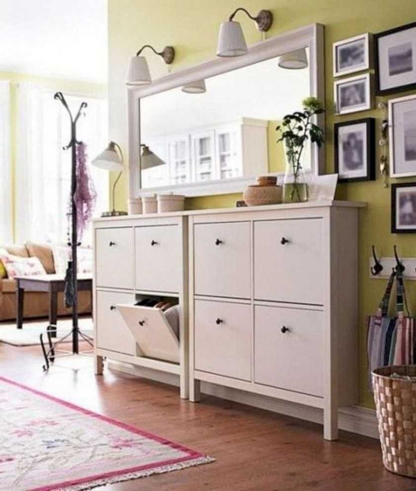 Галошница икеа ХЕМНЭС В интерьере