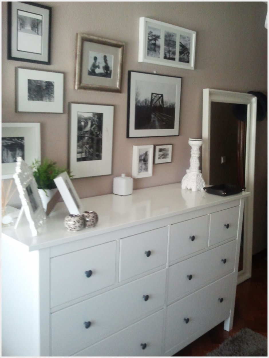 Зеркало над комодом ХЕМНЭС