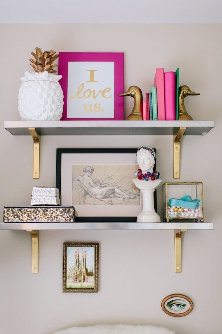 Декор для комнаты на полочки