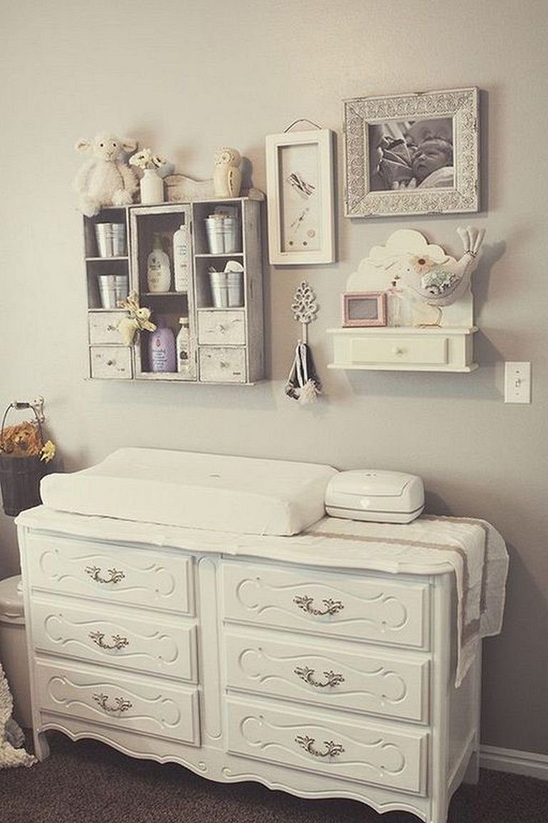 Полки над комодом