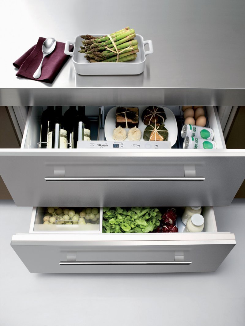 Встроенные ящики для кухни